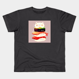 Delightful Sushi Friends VI Kids T-Shirt